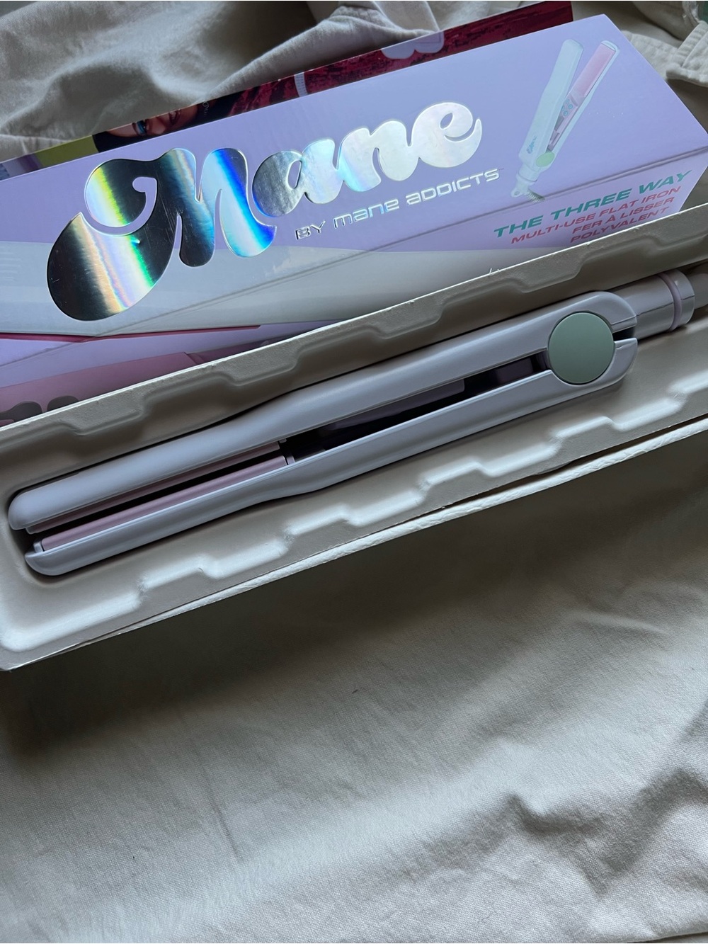Mane Addicts The Threee Way 3-in-1 Pink Hair Styler